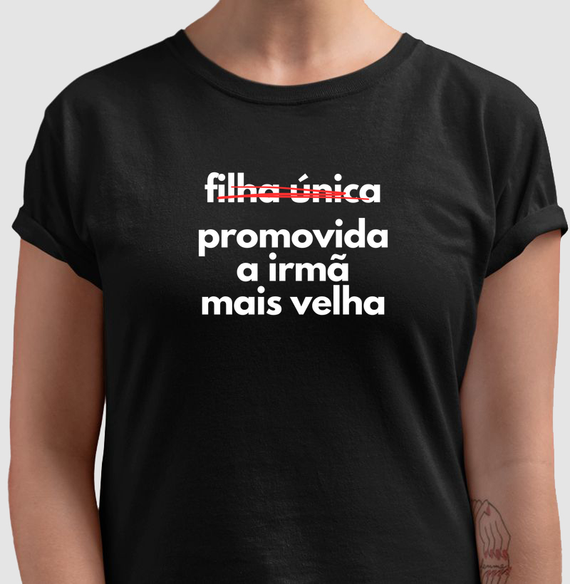 Filha única... promovida a irmã mais velha (adulto)