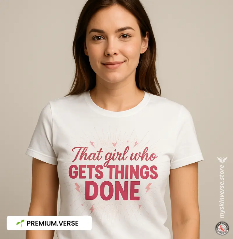 That girl who gets things done.