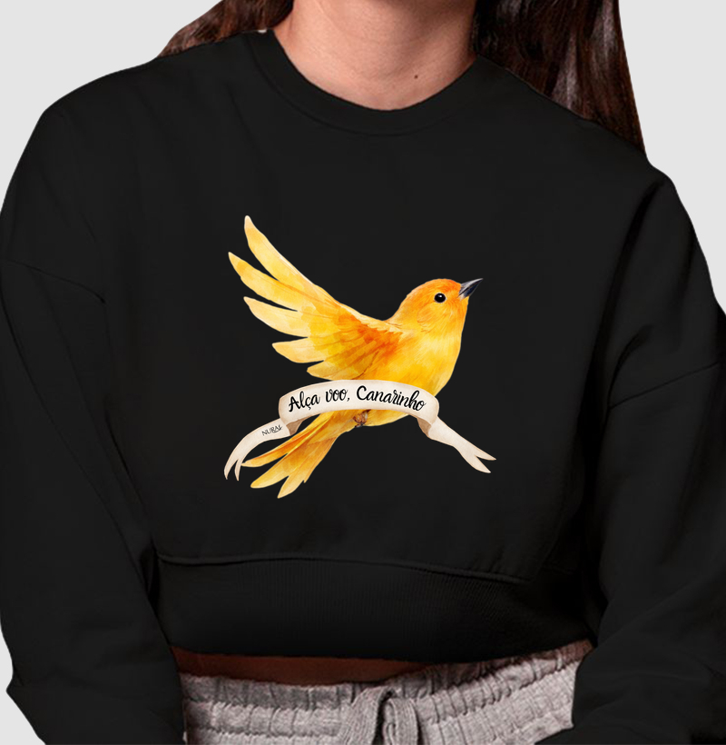 Alça voo, canarinho.