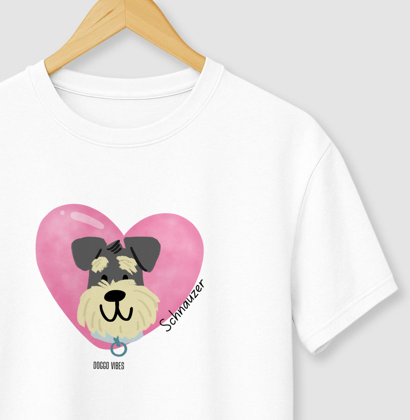 Schnauzer coração