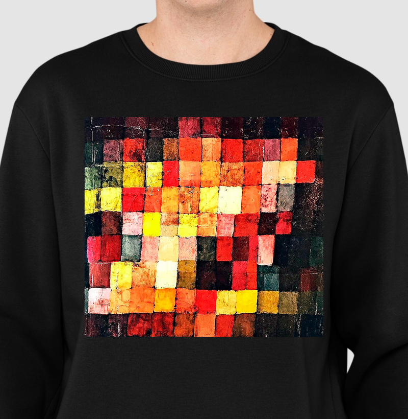 Paul Klee II Sueter Slim Moletom
