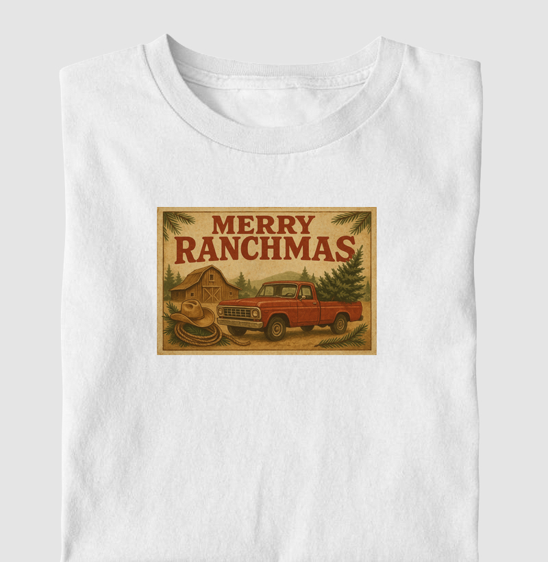 Camiseta Merry Ranchmas