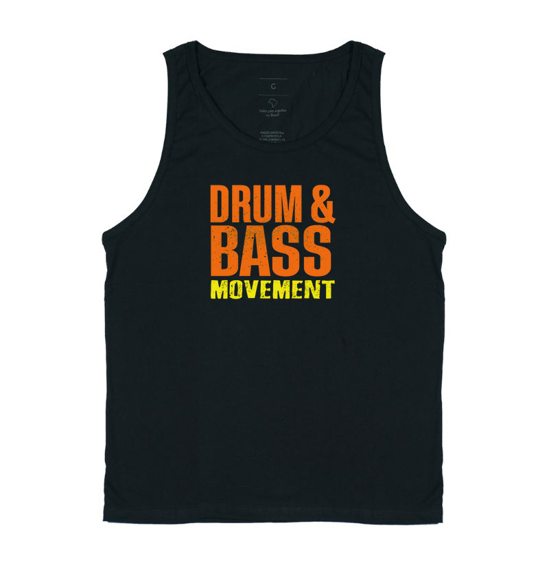 Camiseta Drum Bass Movement