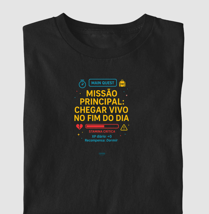 FunPhrase Missão Principal Chegar Vivo no Fim do Dia
