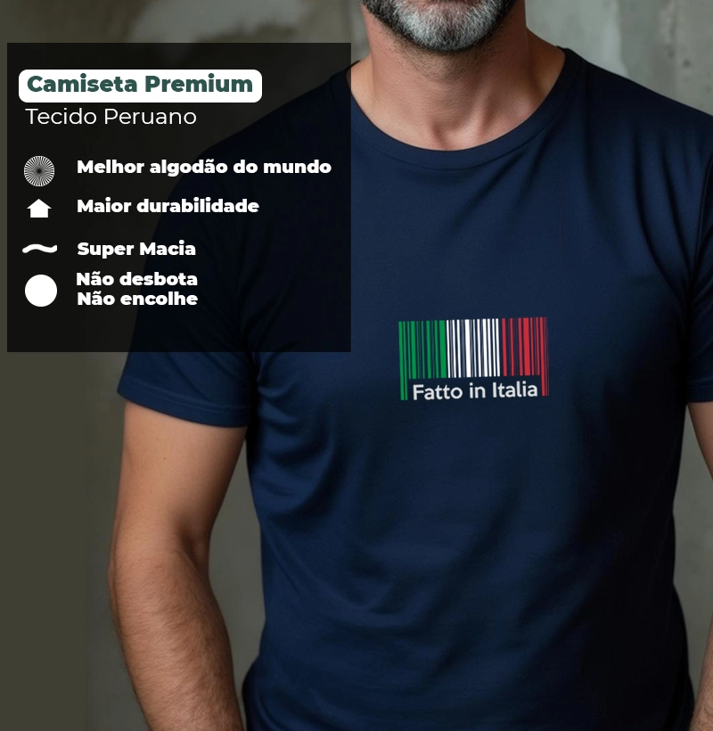 Fatto in Italia - (Desc abaixo no PIX)