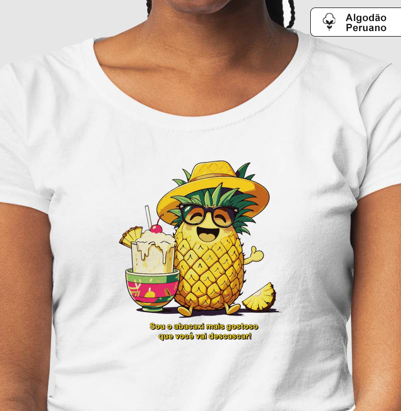 Algodão Peruano - Luxúria - Abacaxi Gostoso