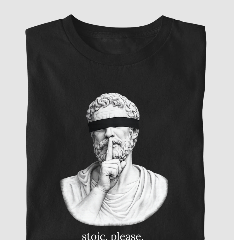 Camiseta Estoicismo "stoic.please"