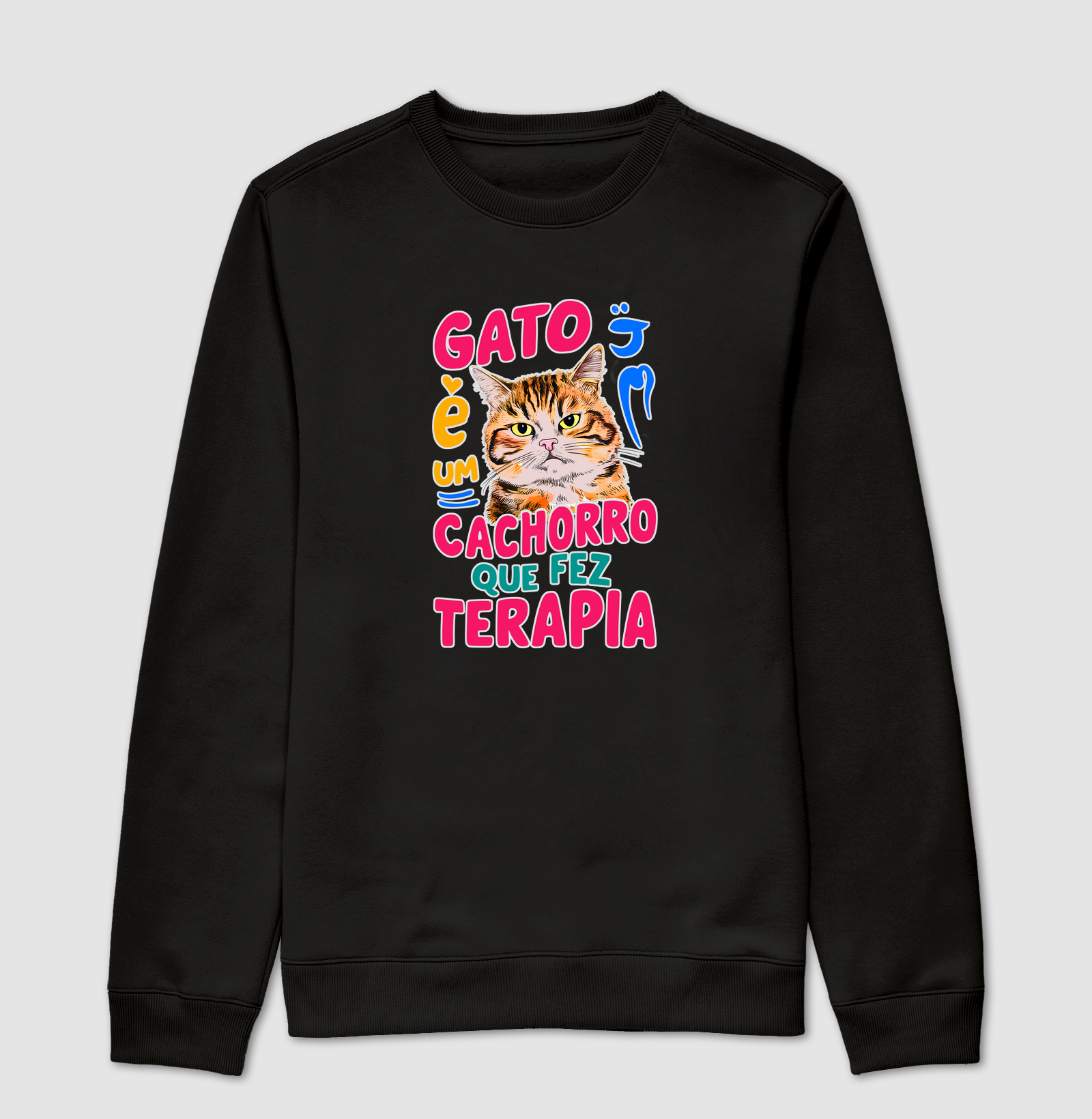 GATO TERAPIA - Camiseta Reserva.Ink Masc/Femin