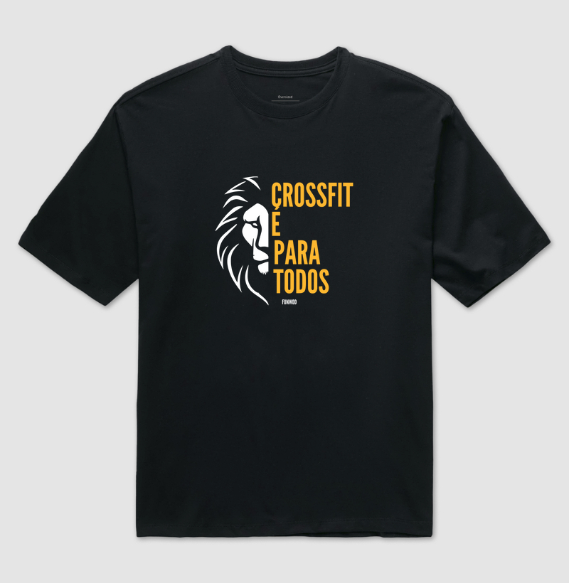 Crossfit é para todos (Unissex)