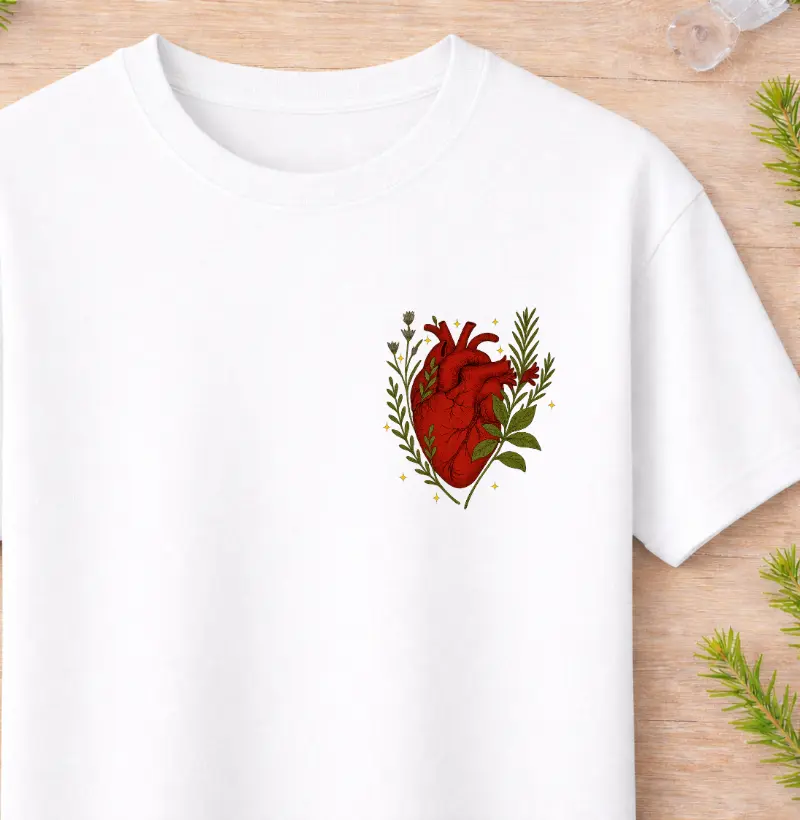 Coração Botânico - Bolso