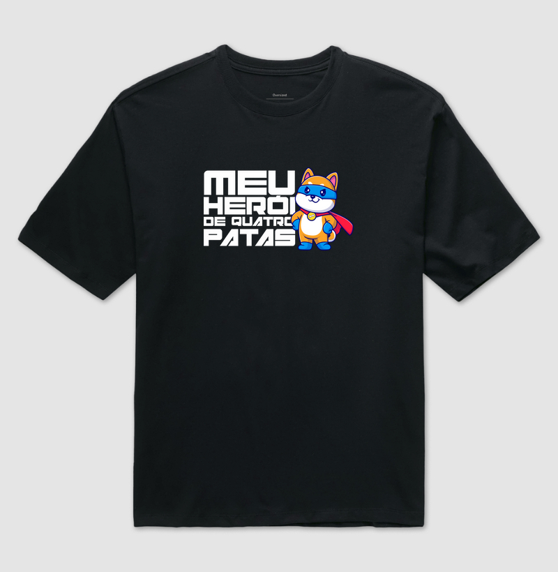Camiseta meu Herói