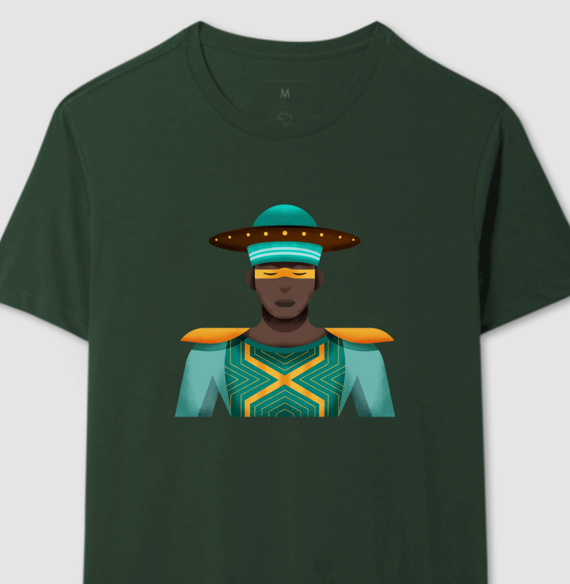 Camiseta Original Afrofuturista Circo Voador