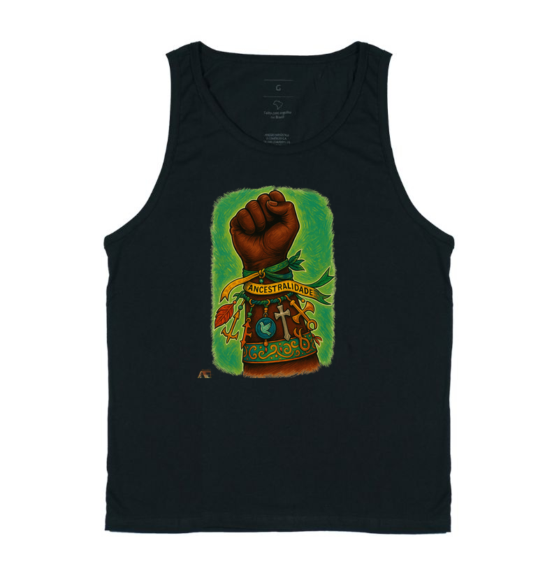 Camiseta Ancestralidade 100% Algodão