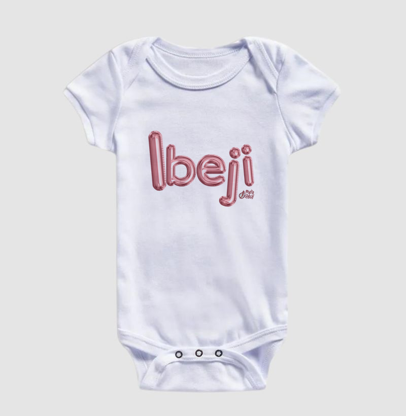 Body Infantil Ibeji Rosa Maria Patuá