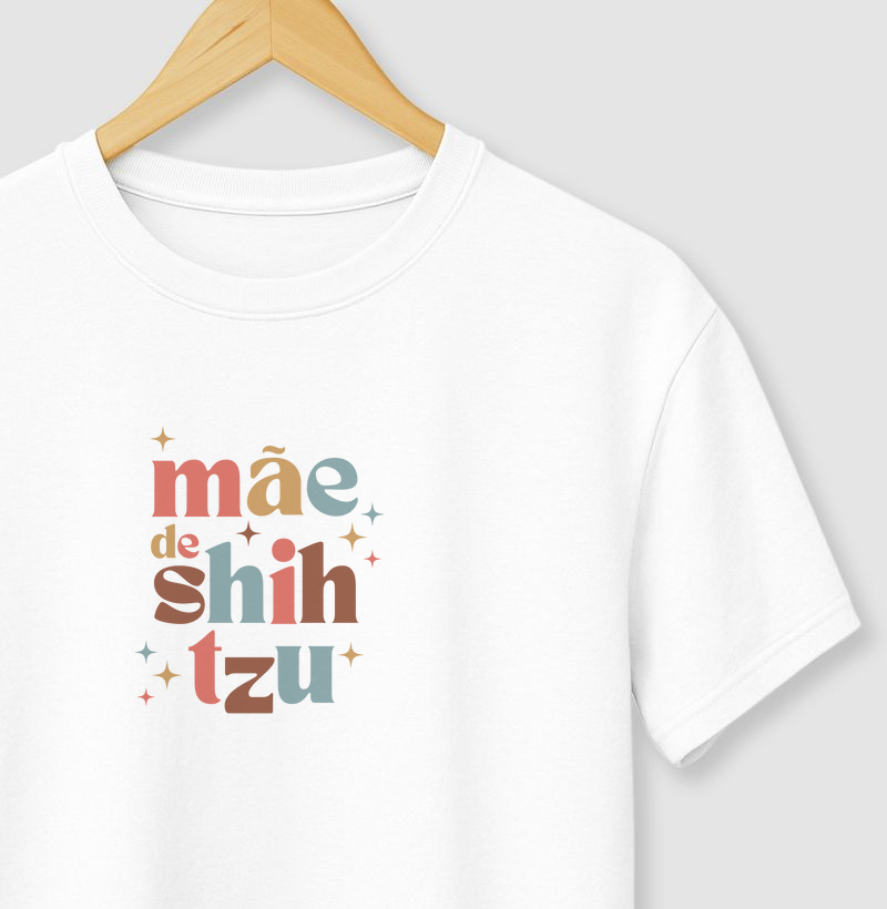 Mãe de Shih Tzu Retrô