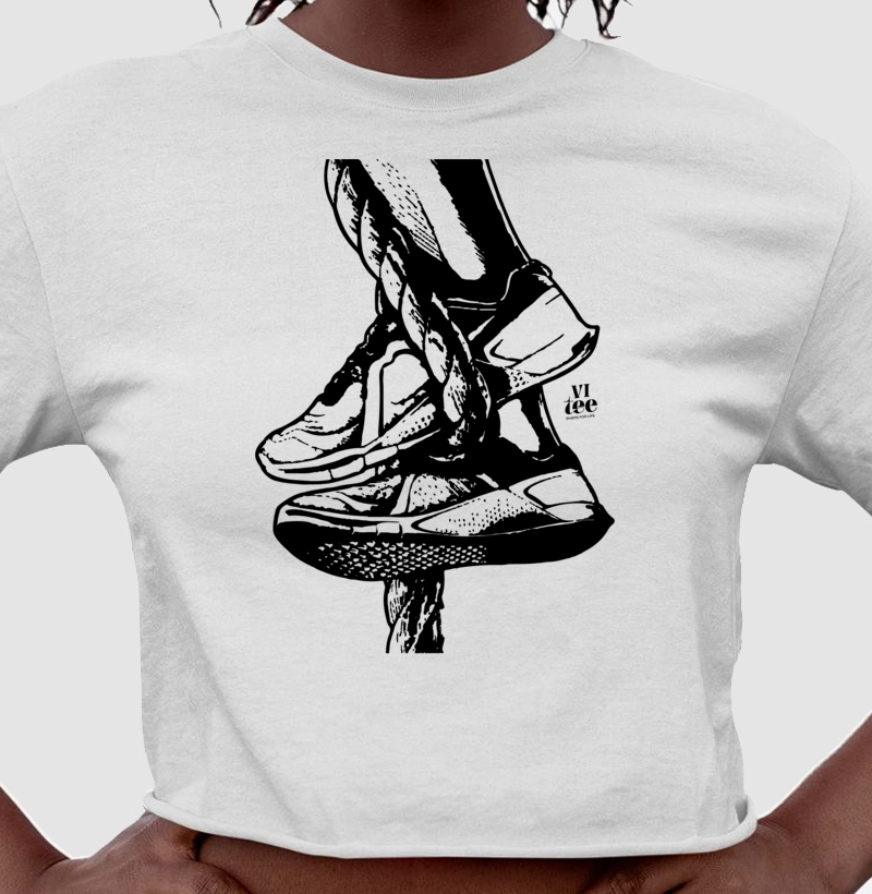 CAMISETA CROPPED ESCALADA