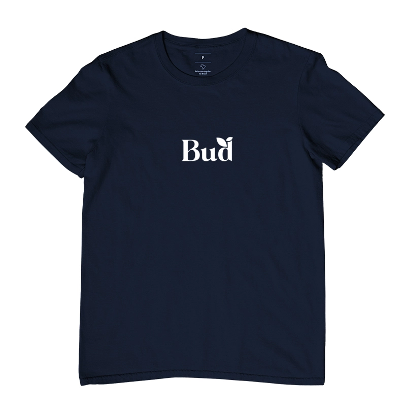 Camiseta BUD - Modelos Masculina & Feminina