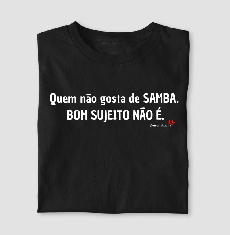 BOM SUJEITO NÃO É.
