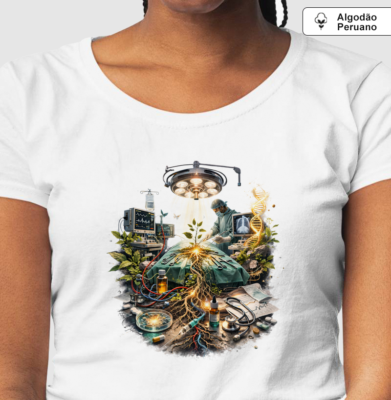 Camiseta "O Transplante Vital: Cuidando do Futuro"