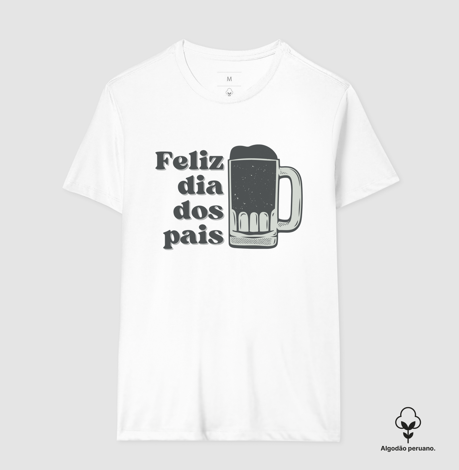Feliz Dia dos Pais 🍻 | Estampa com Caneca de Chope