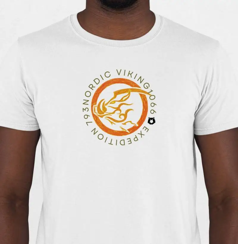 camiseta javali viking