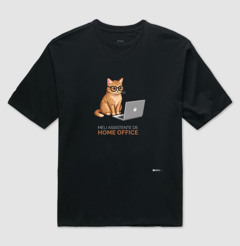 Assistente de Home Office - Gato Caramelo