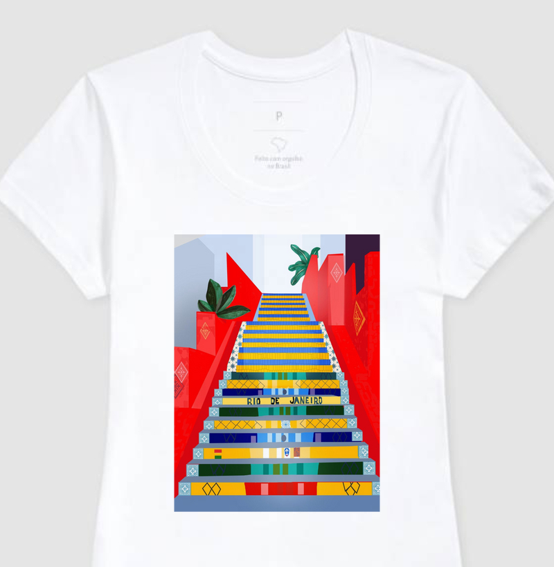 Camiseta Escadaria Selaron
