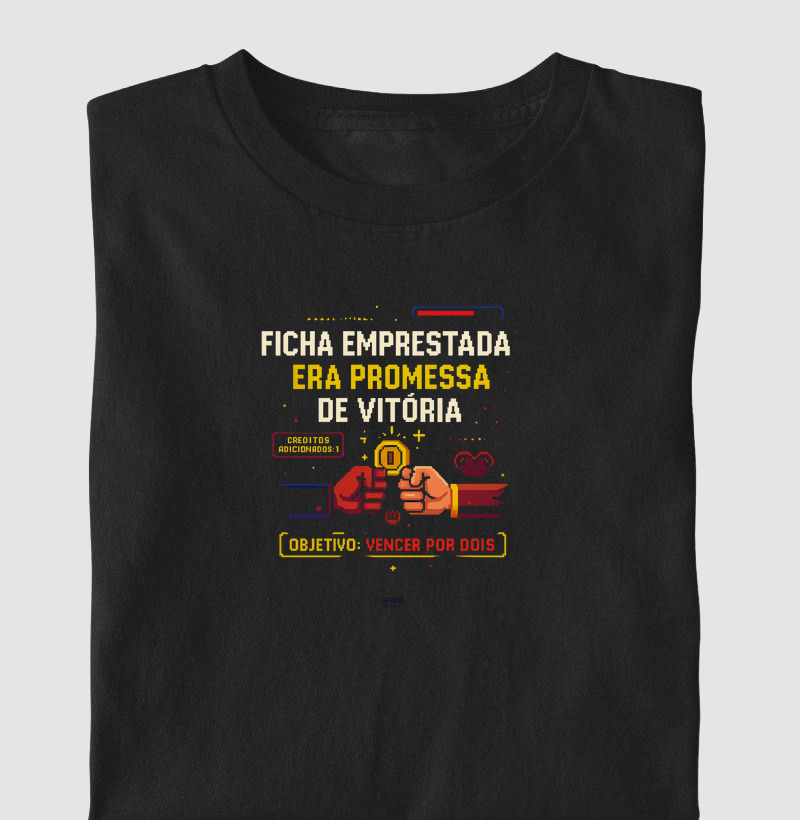 FliPhrase Ficha Emprestada Era Promessa de Vitória