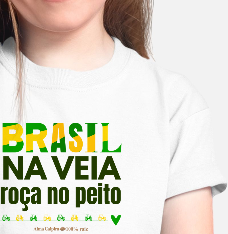 Brasil na veia, roça no peito