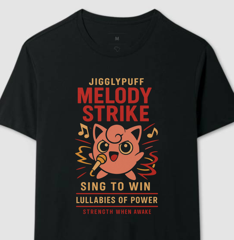 Melody Strike Jigglypuff Pokémon Retro Series