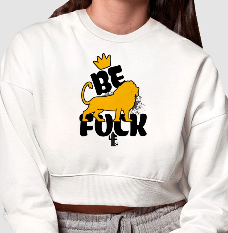 Seja Foda - moletom cropped