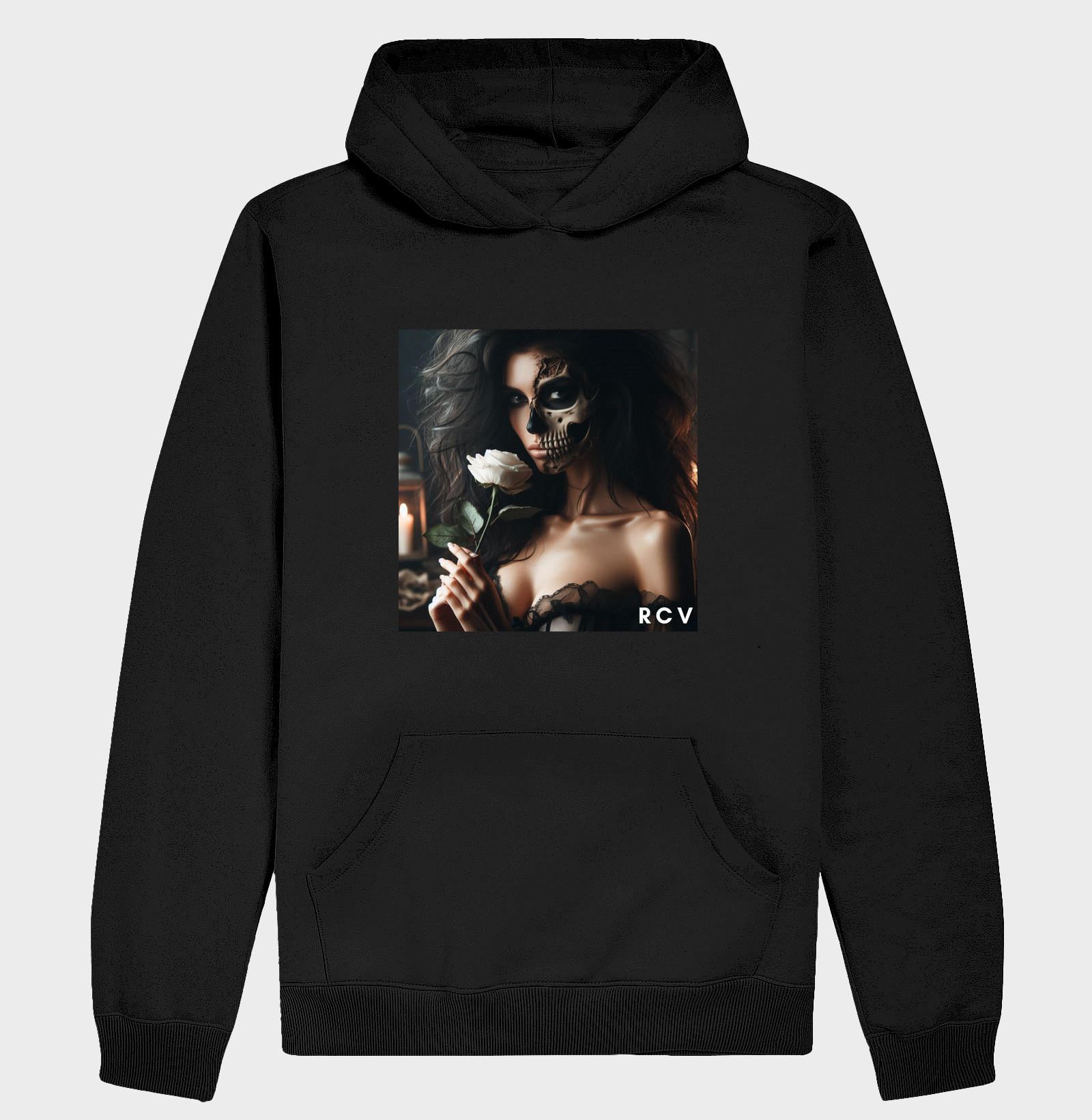 Camiseta RCV Rosa Caveira Mística