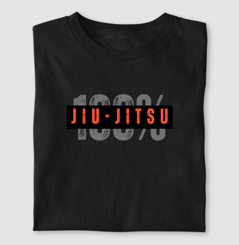 Camiseta 100% Jiu-jitsu