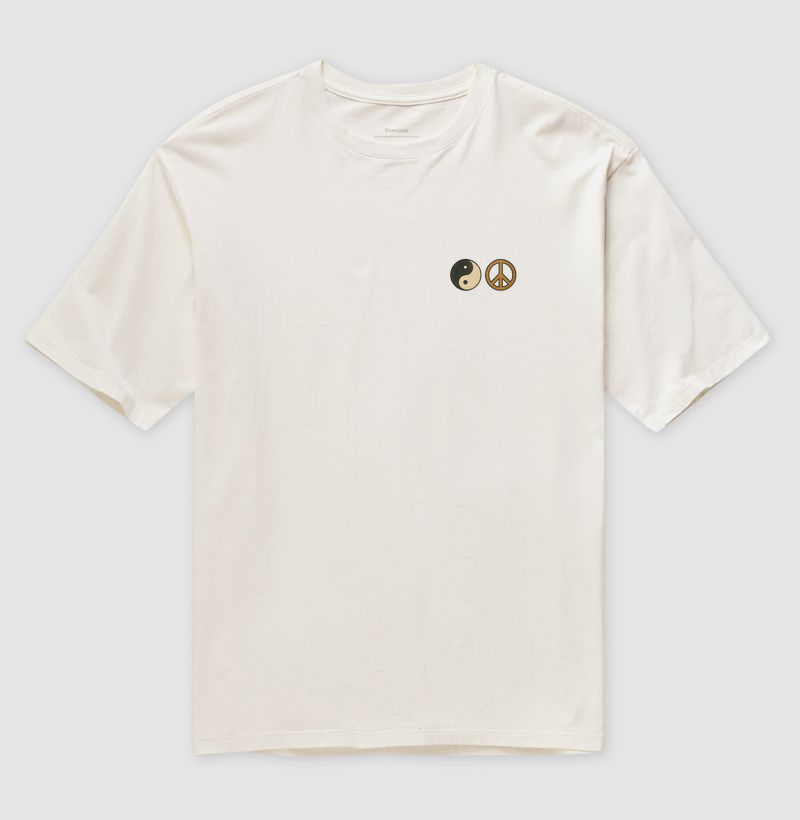 Camiseta oversized - Equilíbrio