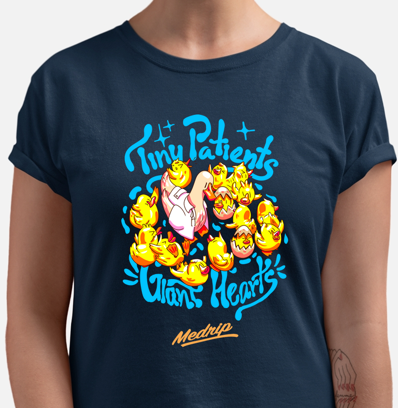 Camiseta Pediatria Tiny Patients