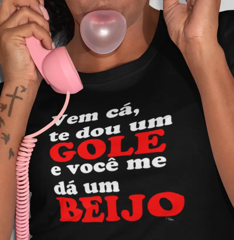 Um gole por um beijo?