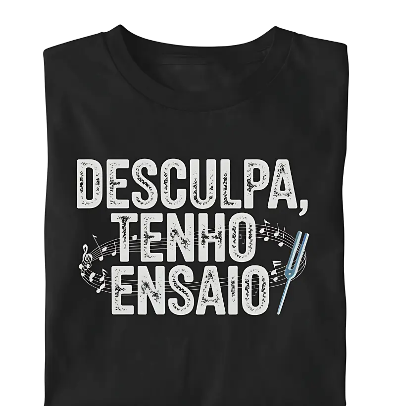 "Não posso, tenho coral" Feita para a Rita, que tem compromisso
