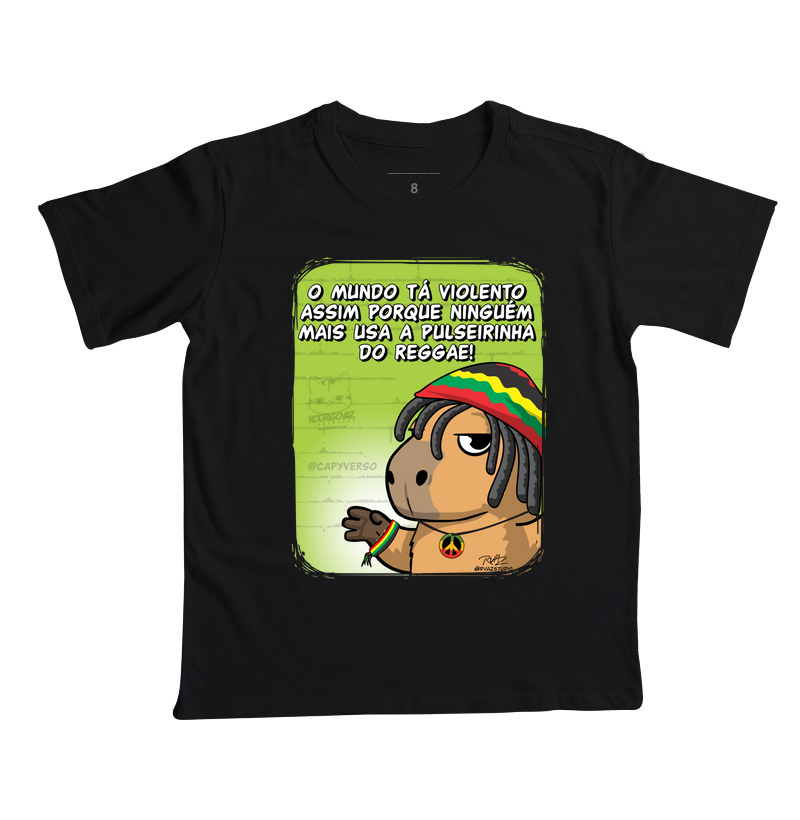 Camiseta Capivara Reggae
