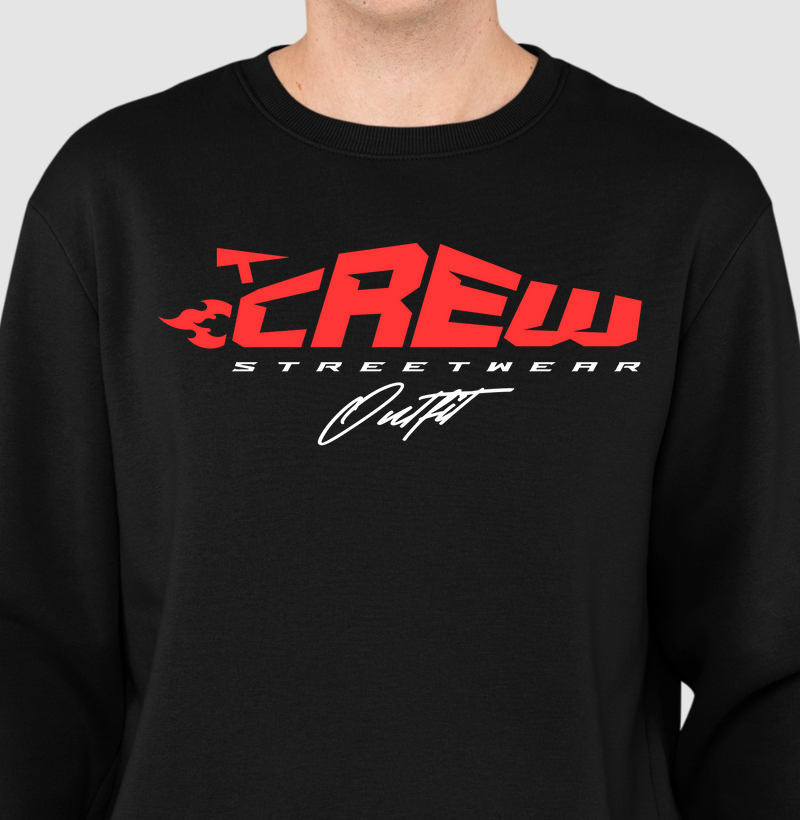 Suéter Moletom - Crew Motor