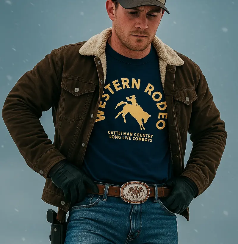 Camiseta Western Rodeio