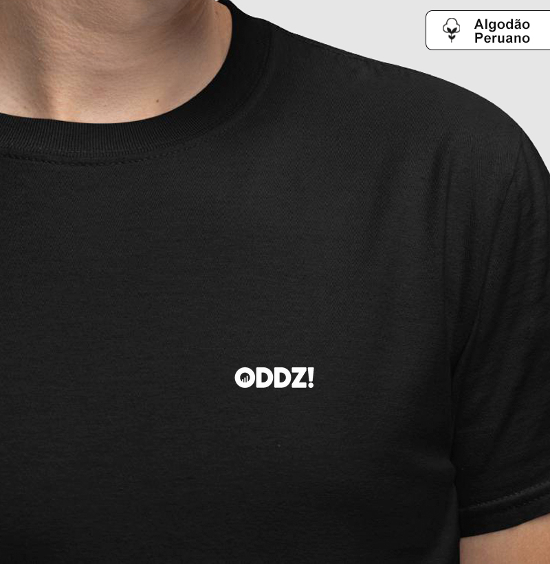Camiseta Premium Oddz! em Algodão Peruano – Estilo e Conforto Minimalista