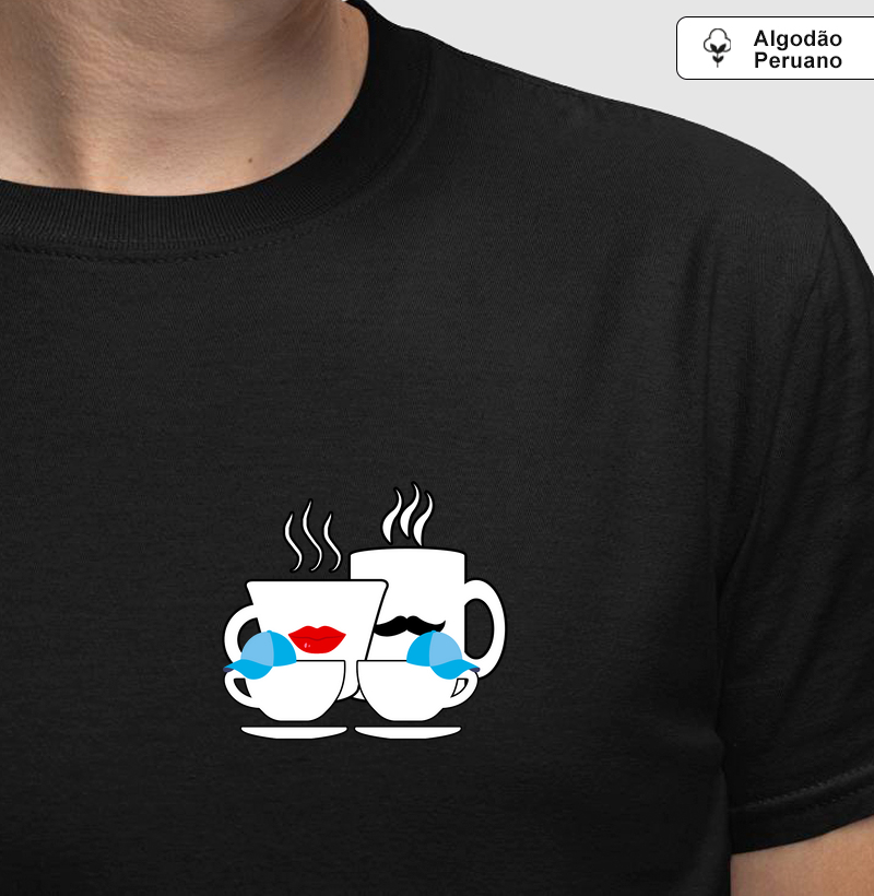 Pai, mãe e 2 filhos Cafeinados