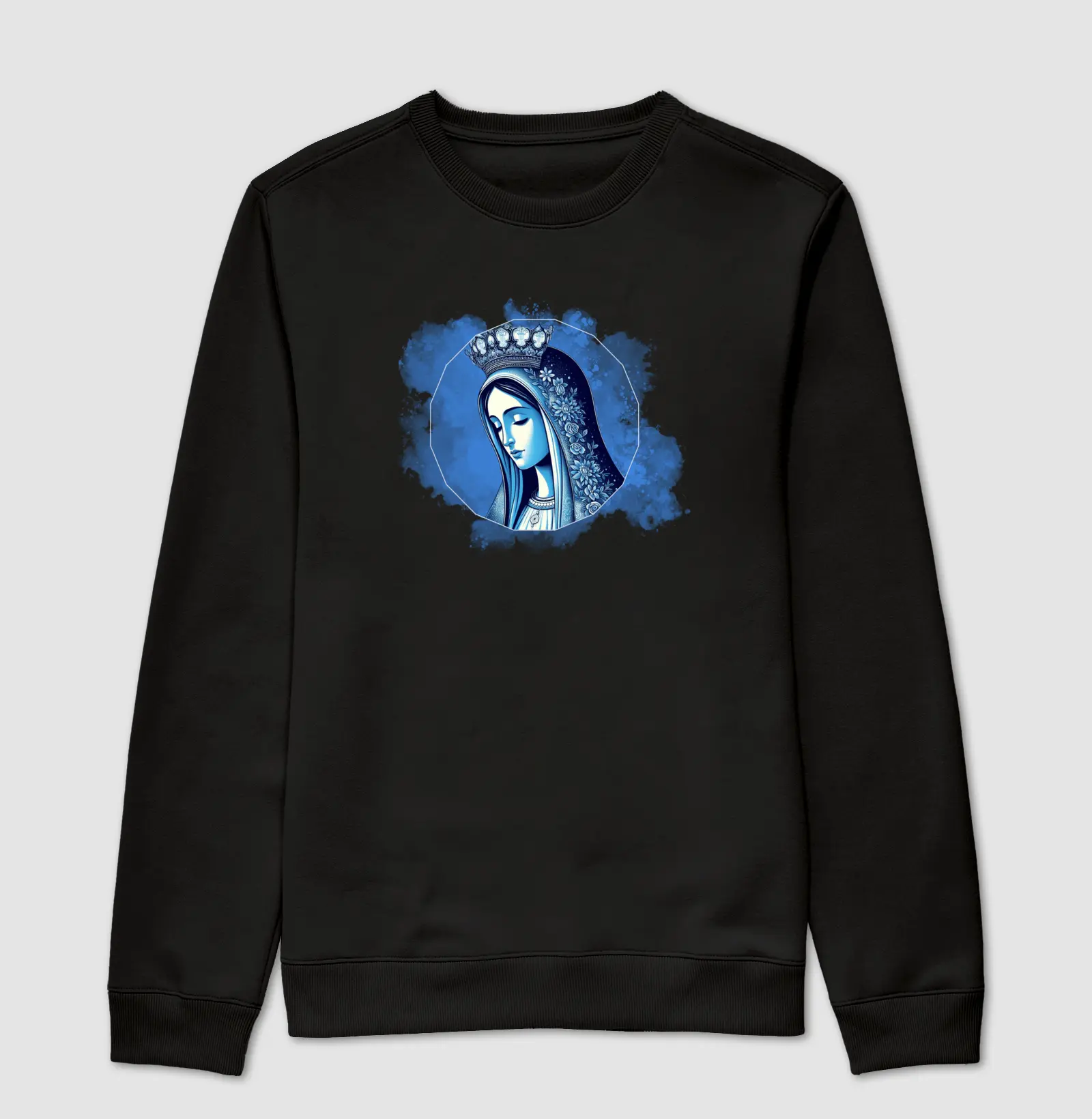 Moletom sem gorro "Nossa Senhora"