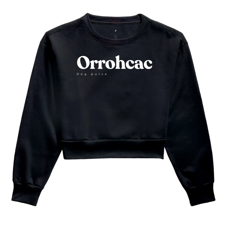 Cropped Moletom Dog Pulse Orrohcac Bubble L