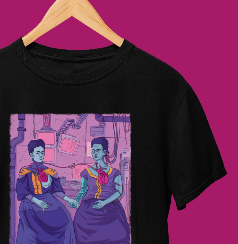 Camiseta As Duas Fridas