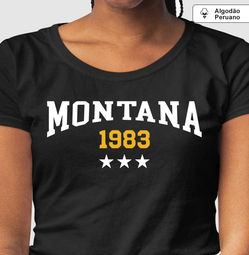 Camiseta Algodão Peruana - Montana