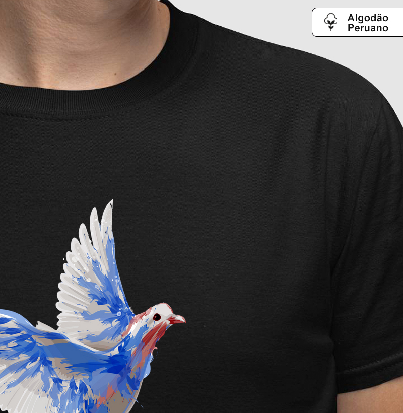 Estampa Oxalá Meu Pai Preto Masc.