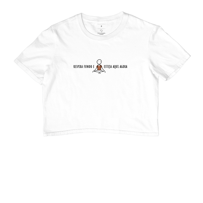 Respira fundo e esteja aqui agora