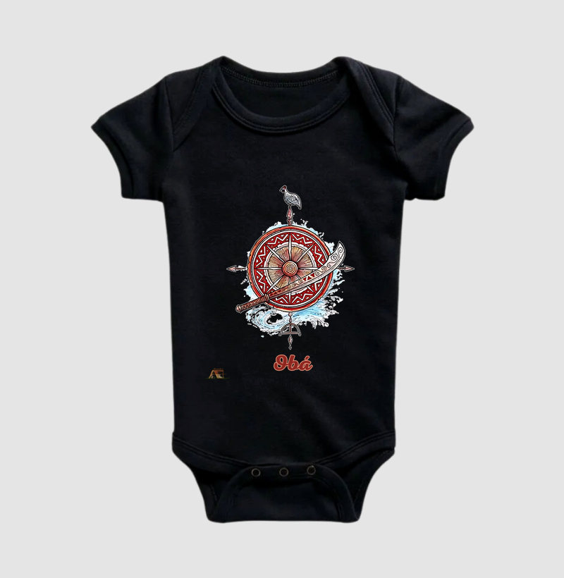 Camiseta Aruanda ê Armas de Obá Poder Feminino em Cada Traço