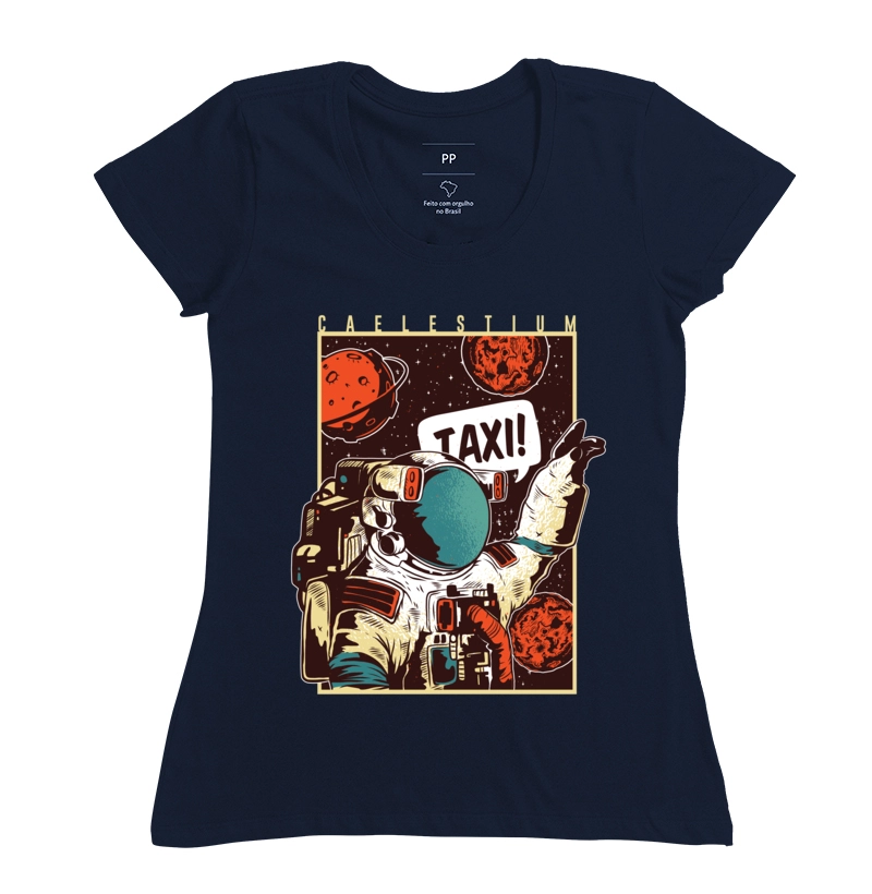 Astronauta Pedindo Taxi